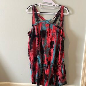 FABLETICS romper Size XL.  Side zipper and pockets.